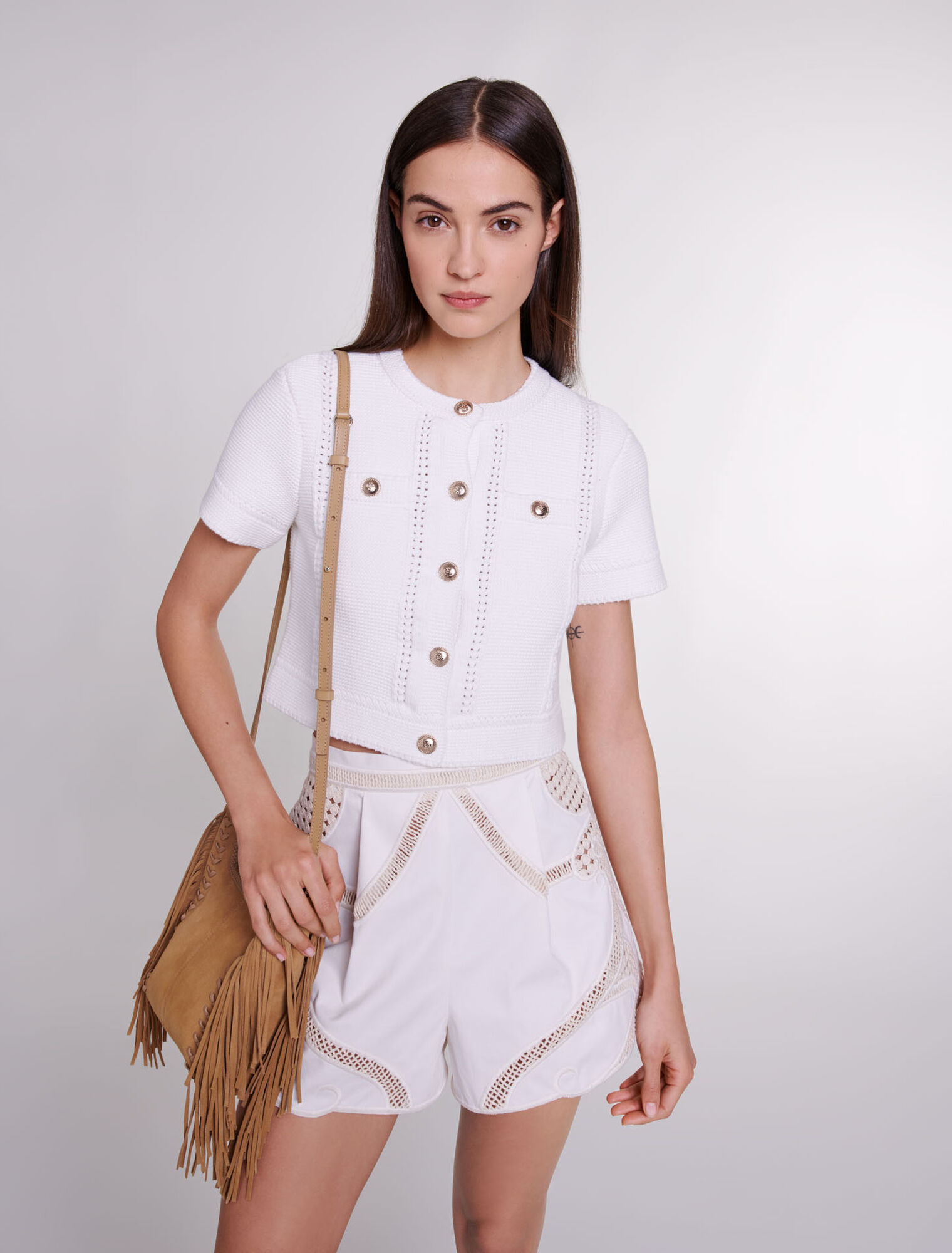 Short en crochet