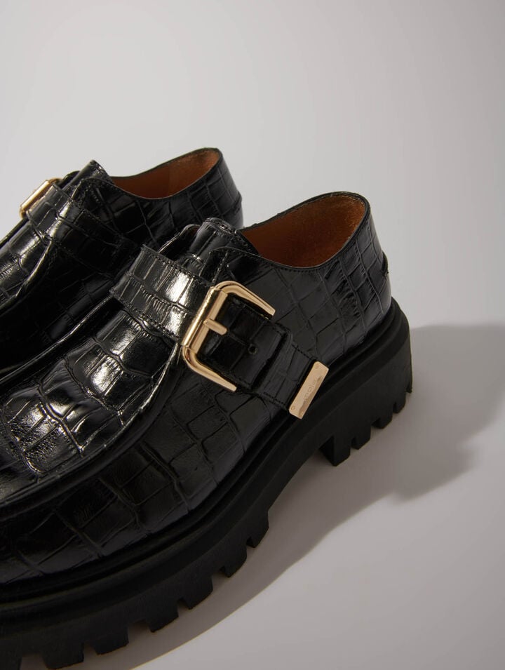 Derbie chunky en cuir