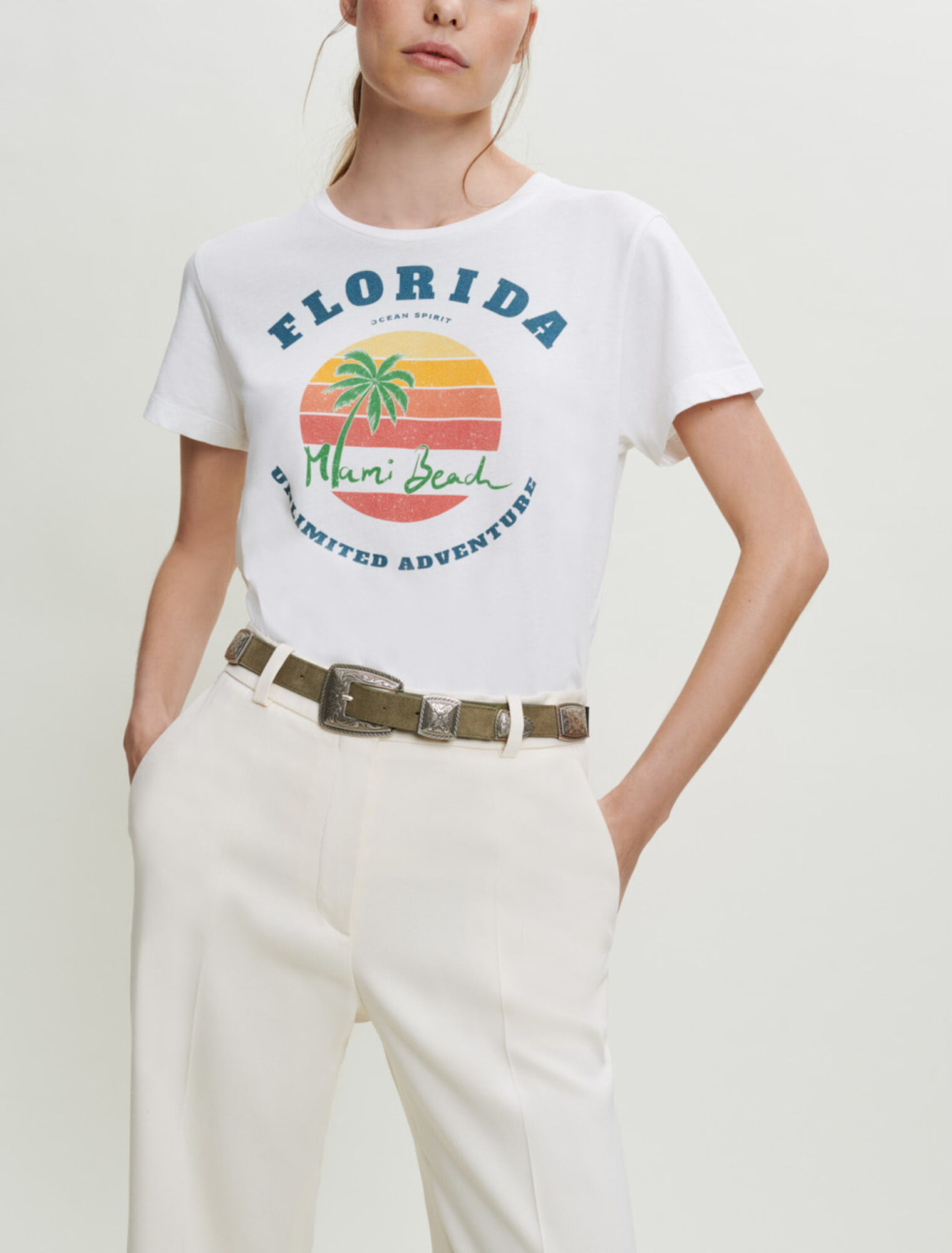 Pantalon tailleur large 