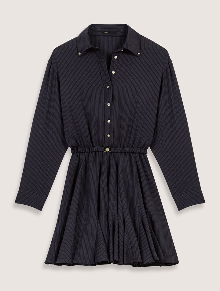 Short crepe dress