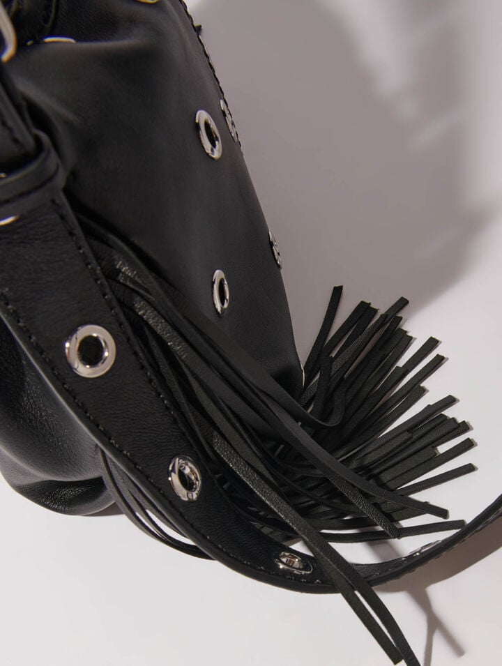 Sac Miss M Mini en cuir et œillets