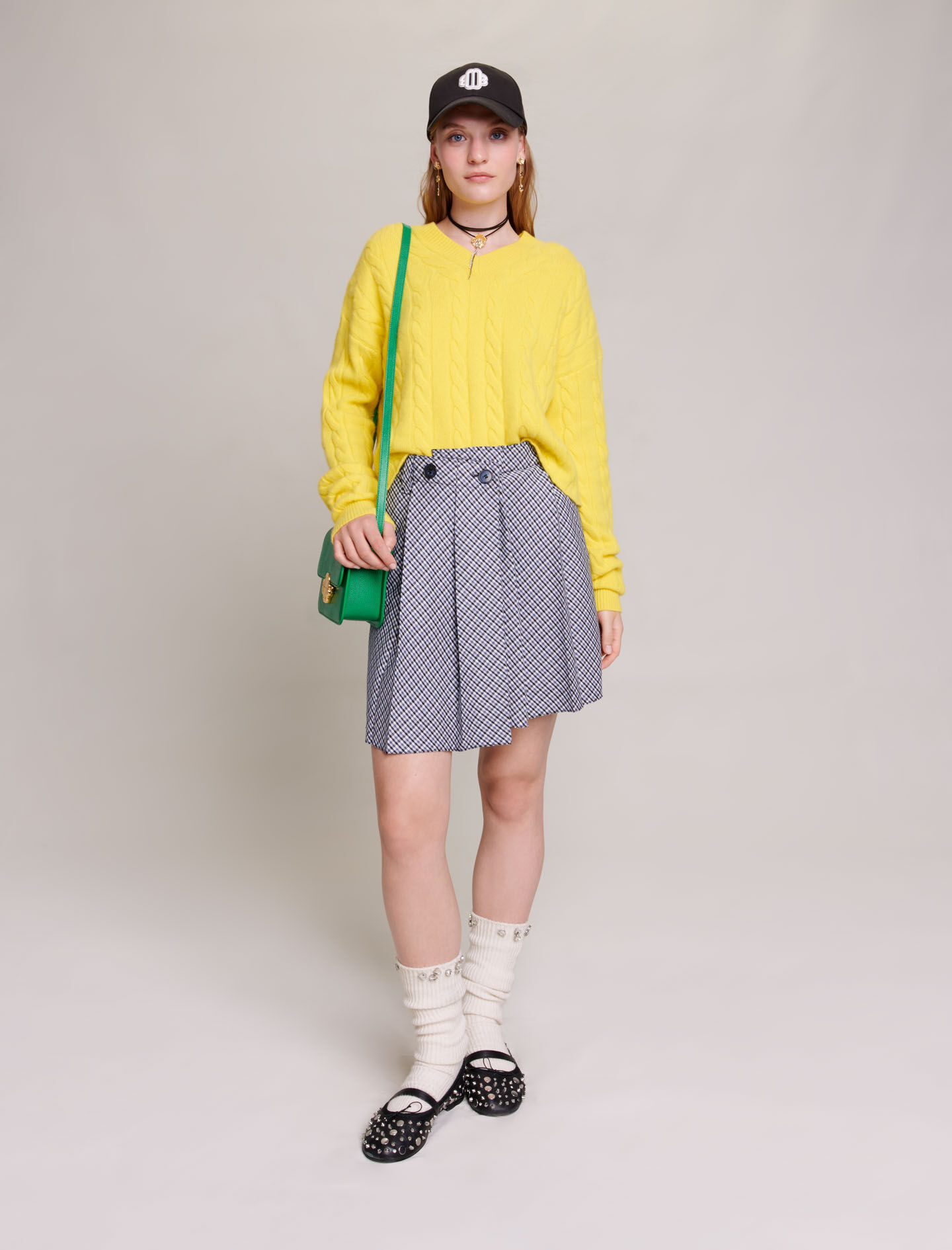 Maje yellow sweater sale