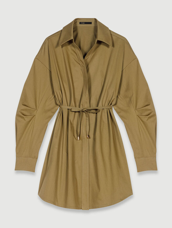 Robe portefeuille ajourée