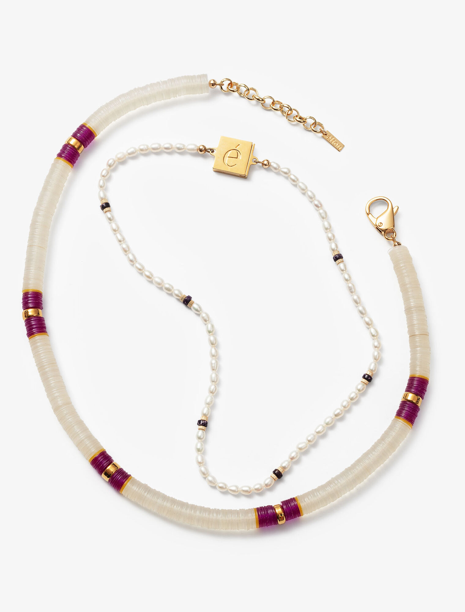 Maje x éliou pearl necklace