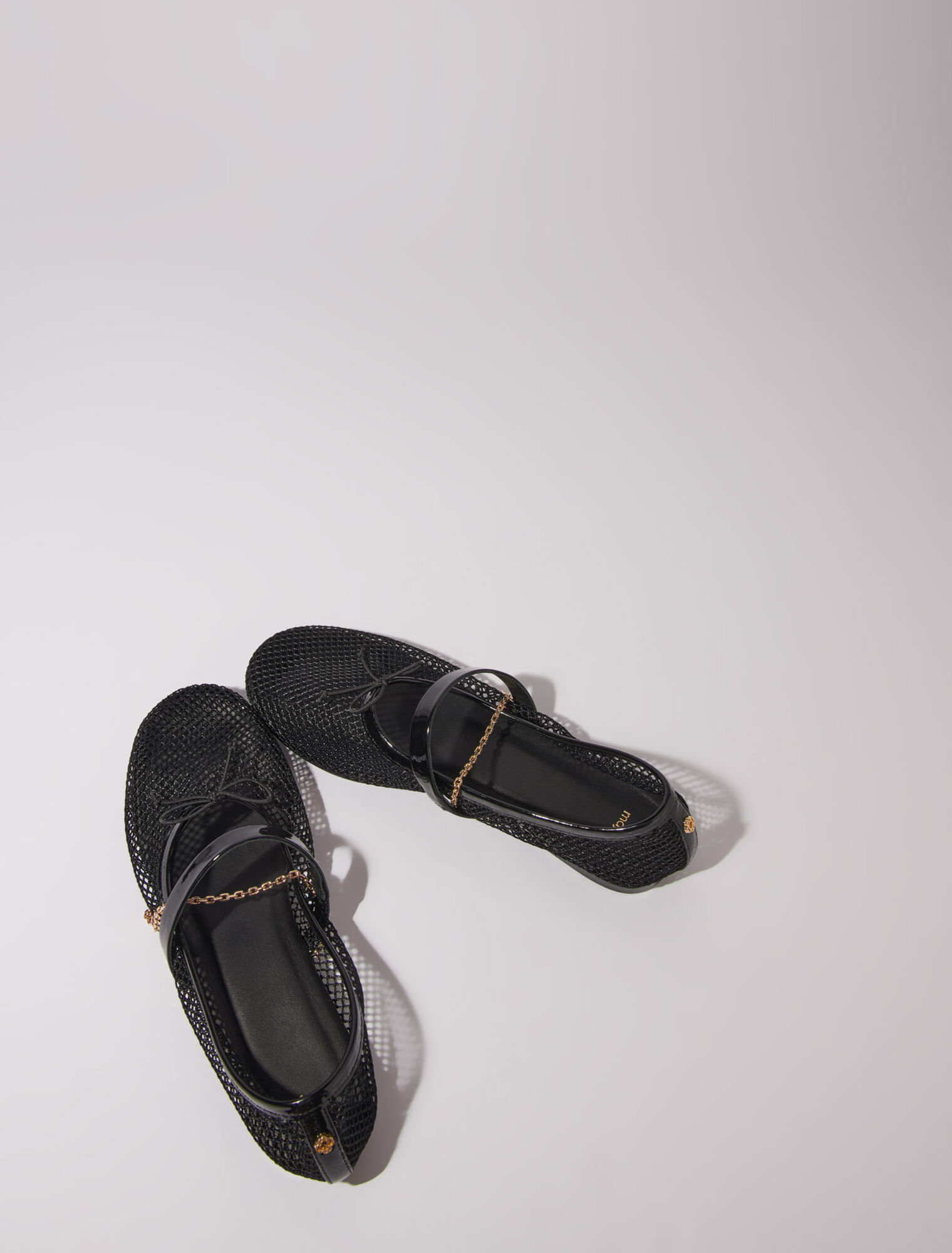Ballerines en textile mesh