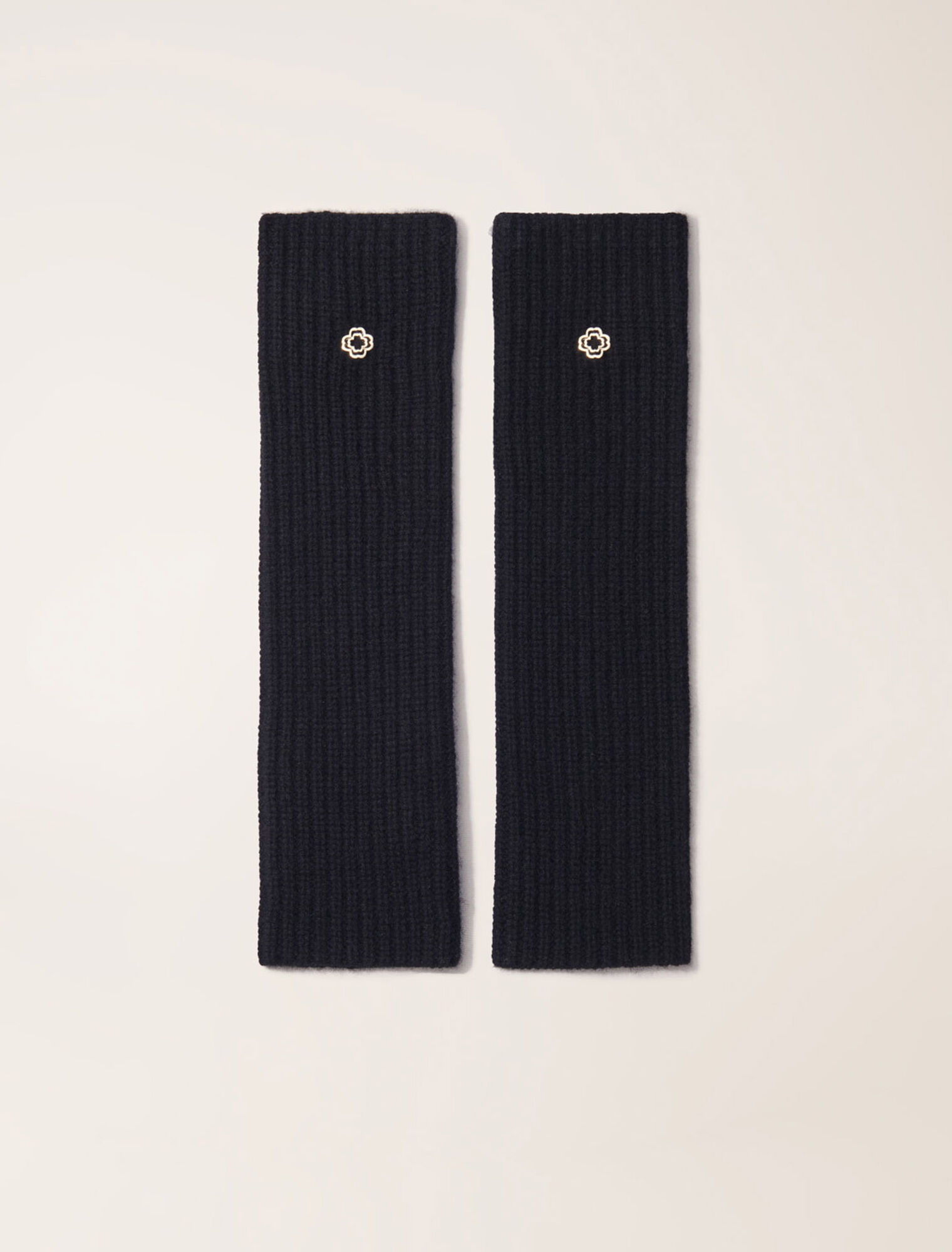 Wool and cashmere mittens