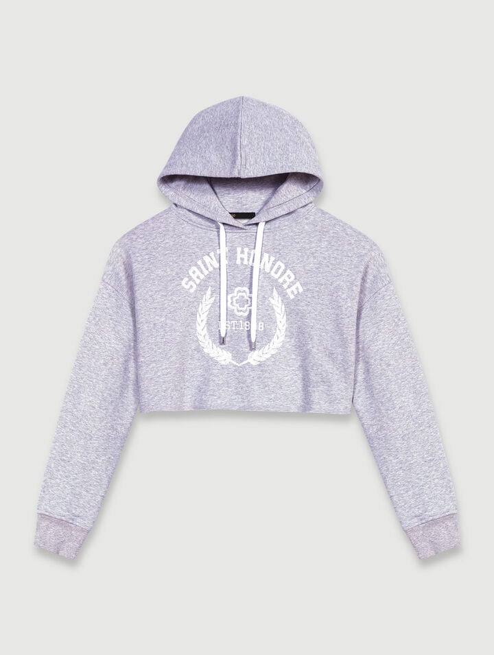 Sweat croppé Saint Honoré