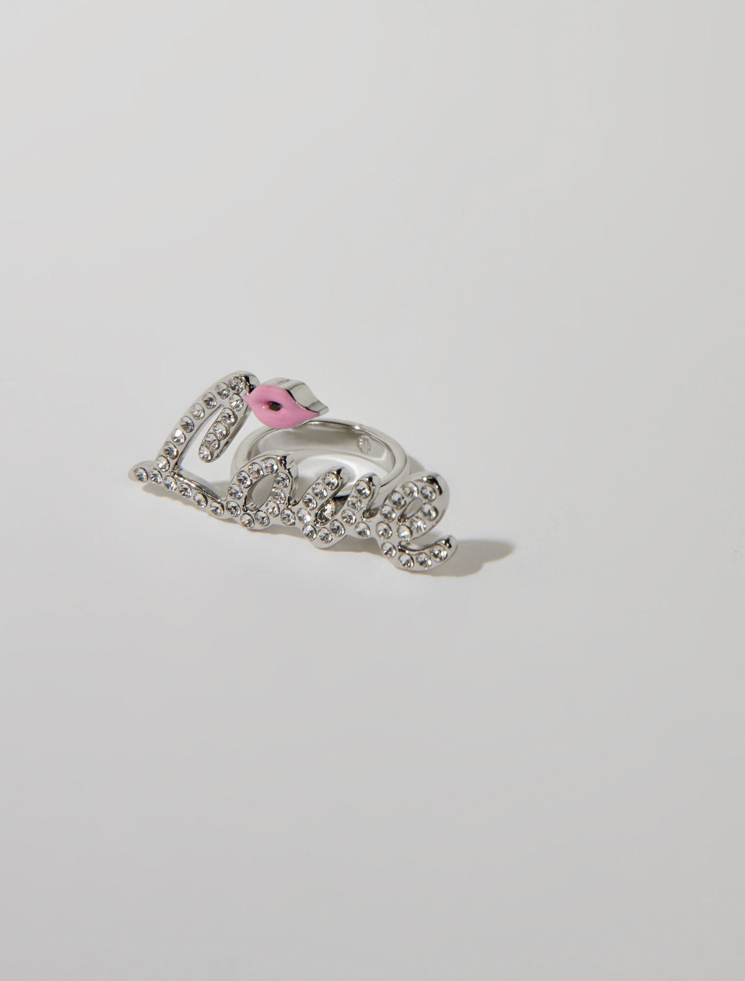 Bague Love strass