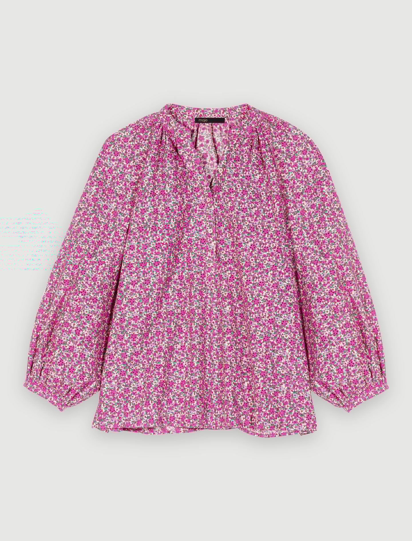 pois blouse tee ピンク ポワ Zeagoo Womens Print Shirts Ladys Short Sleeve Button Up