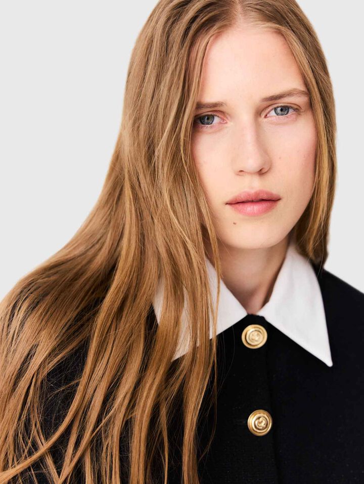 Veste tweed courte
