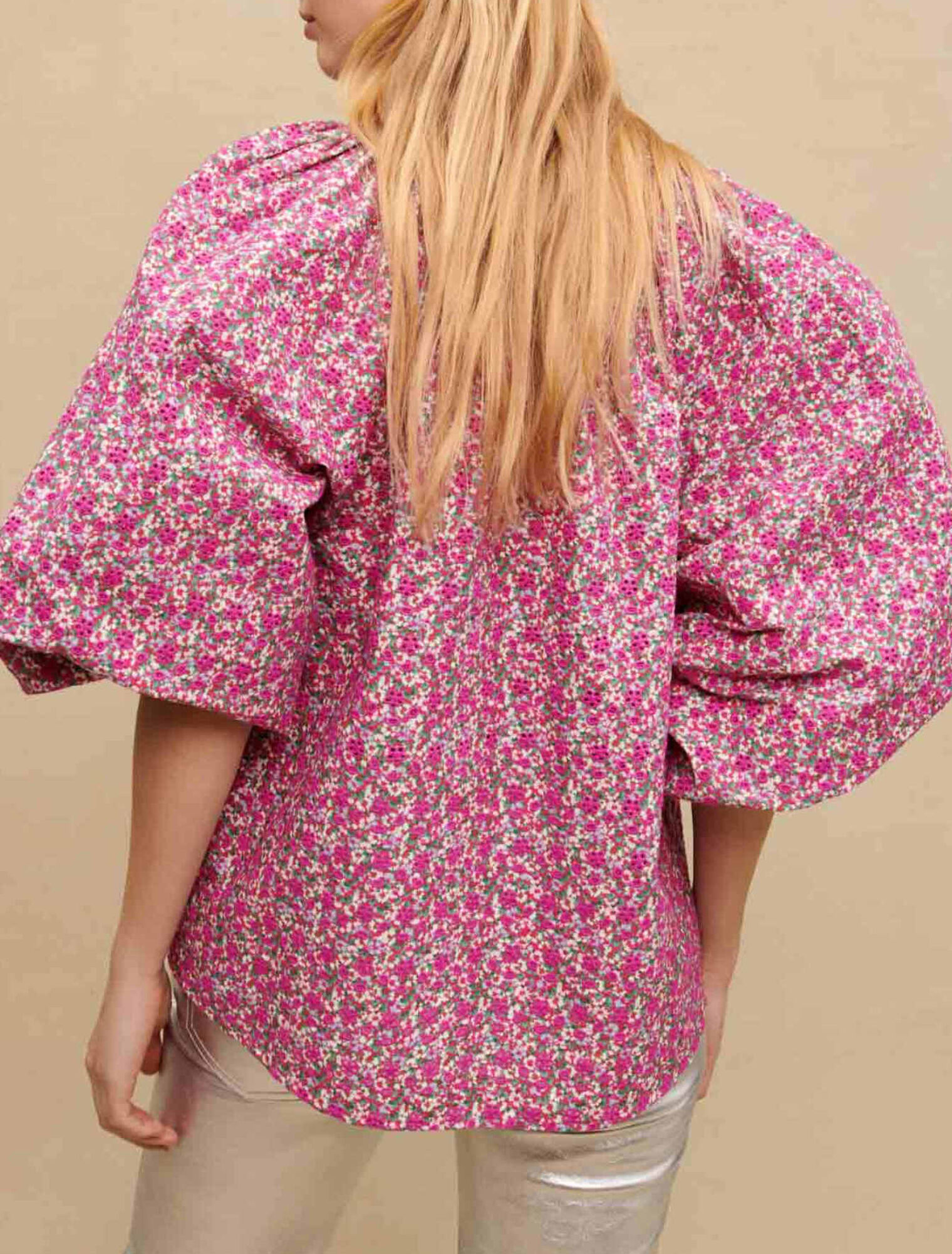 Floral printed blouse