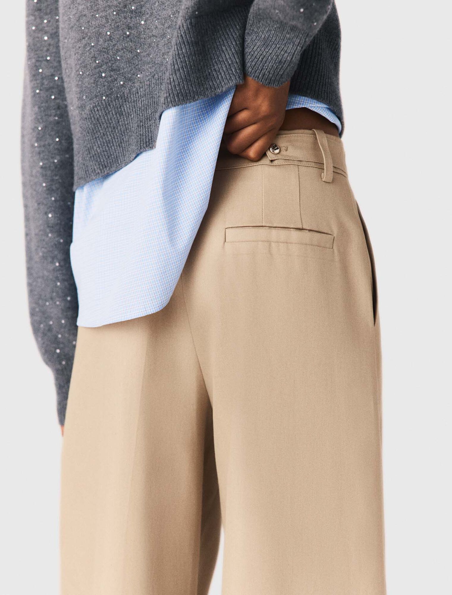 Pantalon balon en coton