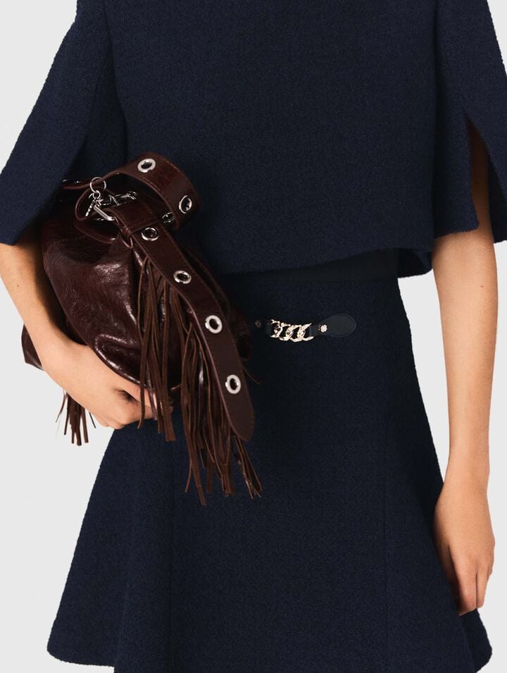 Robe 2en1 en tweed