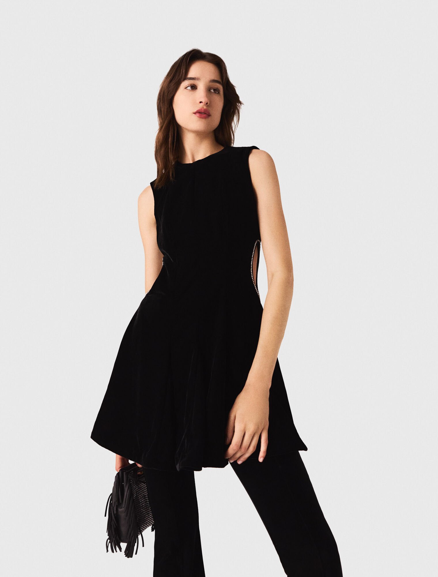 Short velvet dress Short velvet dress