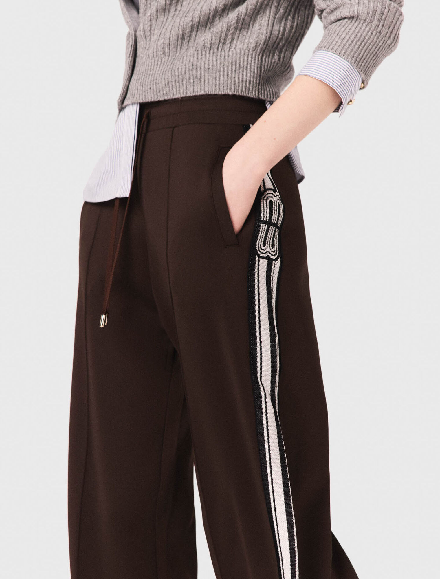 Straight-striped trousers Straight-striped trousers