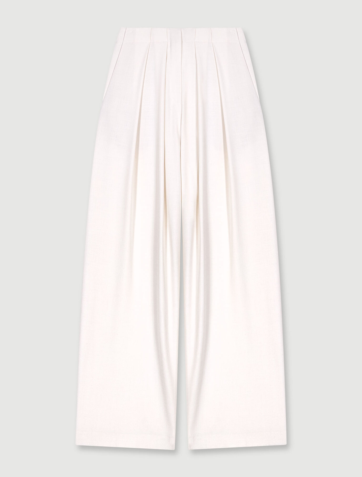 Pantalon de tailleur large