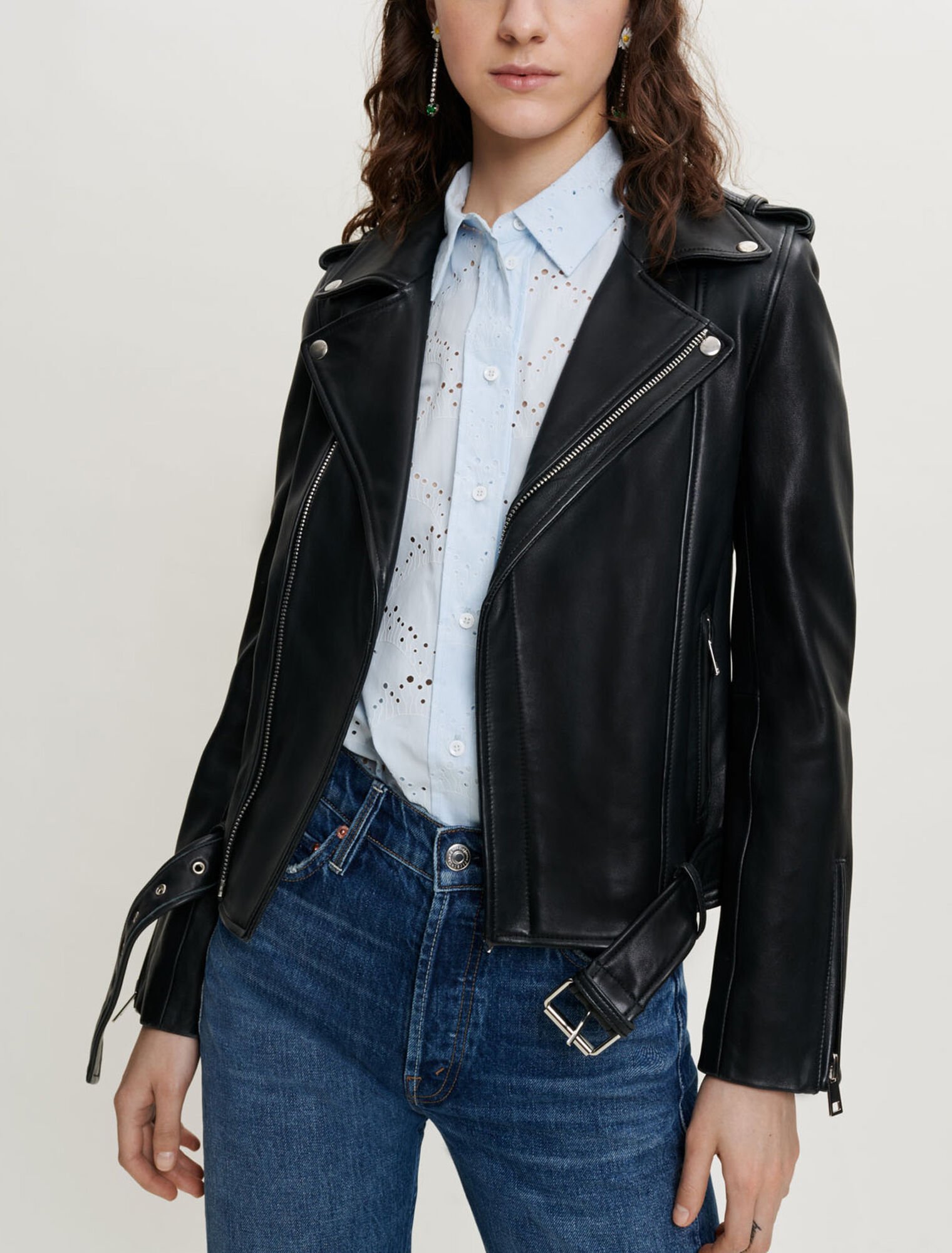 Blouson en cuir