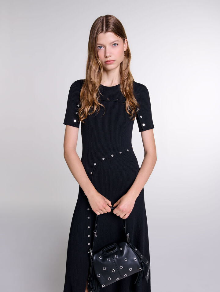 Knit maxi dress