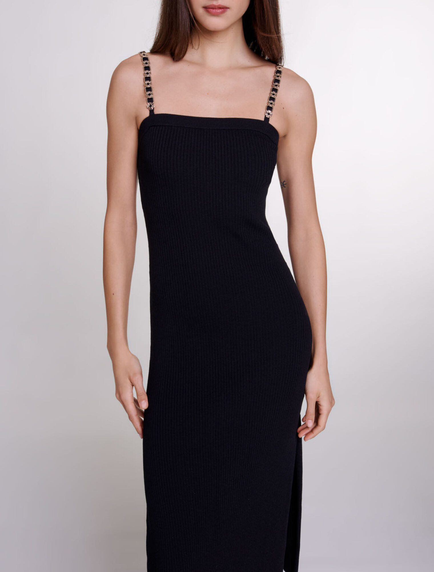 Knit maxi dress