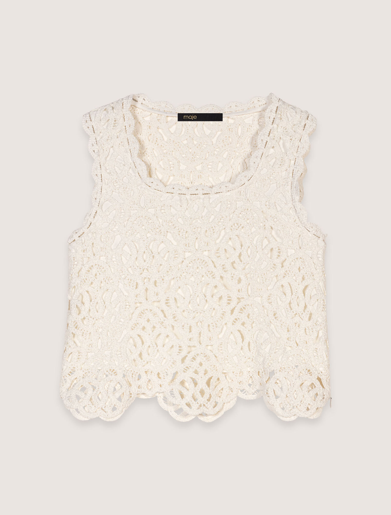 Top en crochet