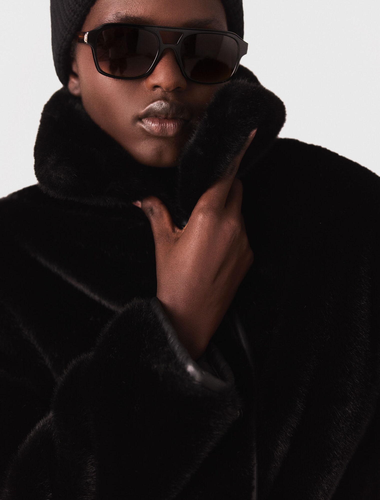 Doudoune réversible avec sequins