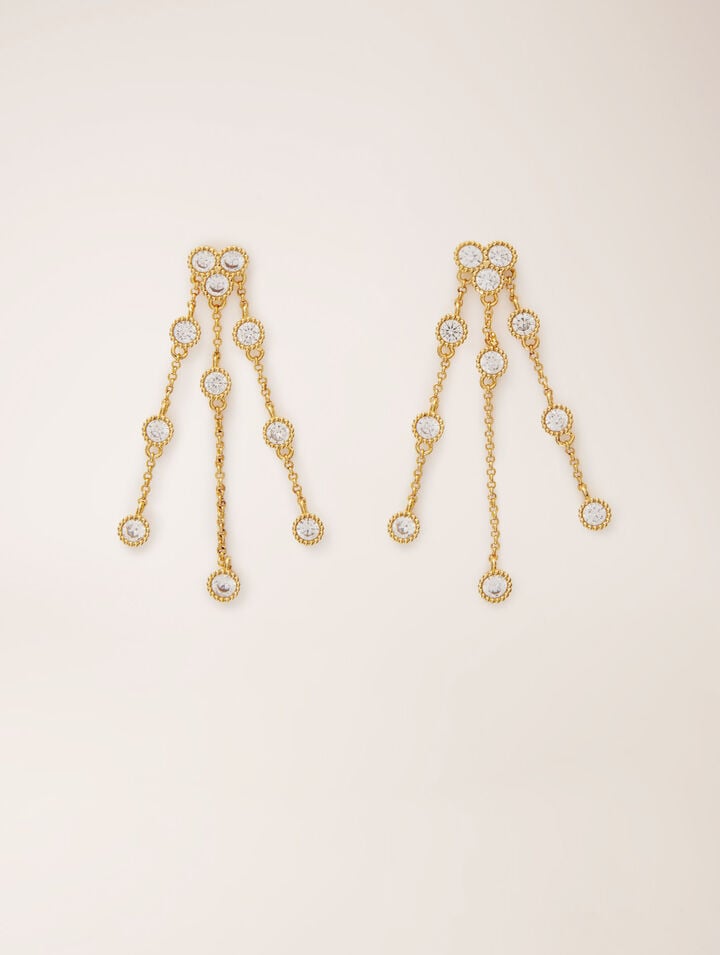 Boucles d'oreilles en laiton doré