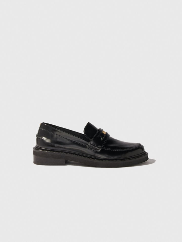 Mocassins en cuir