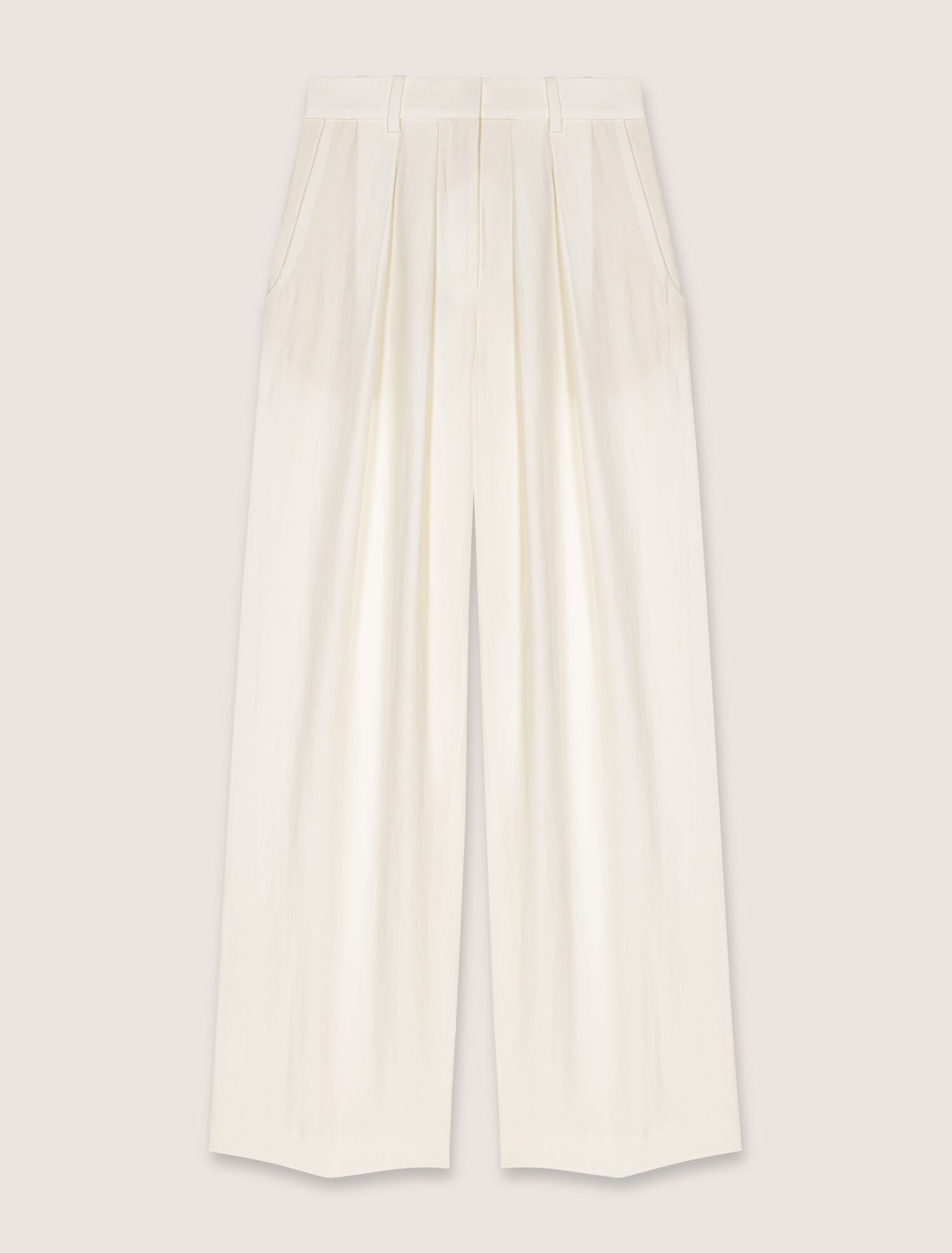 Pantalon de tailleur large