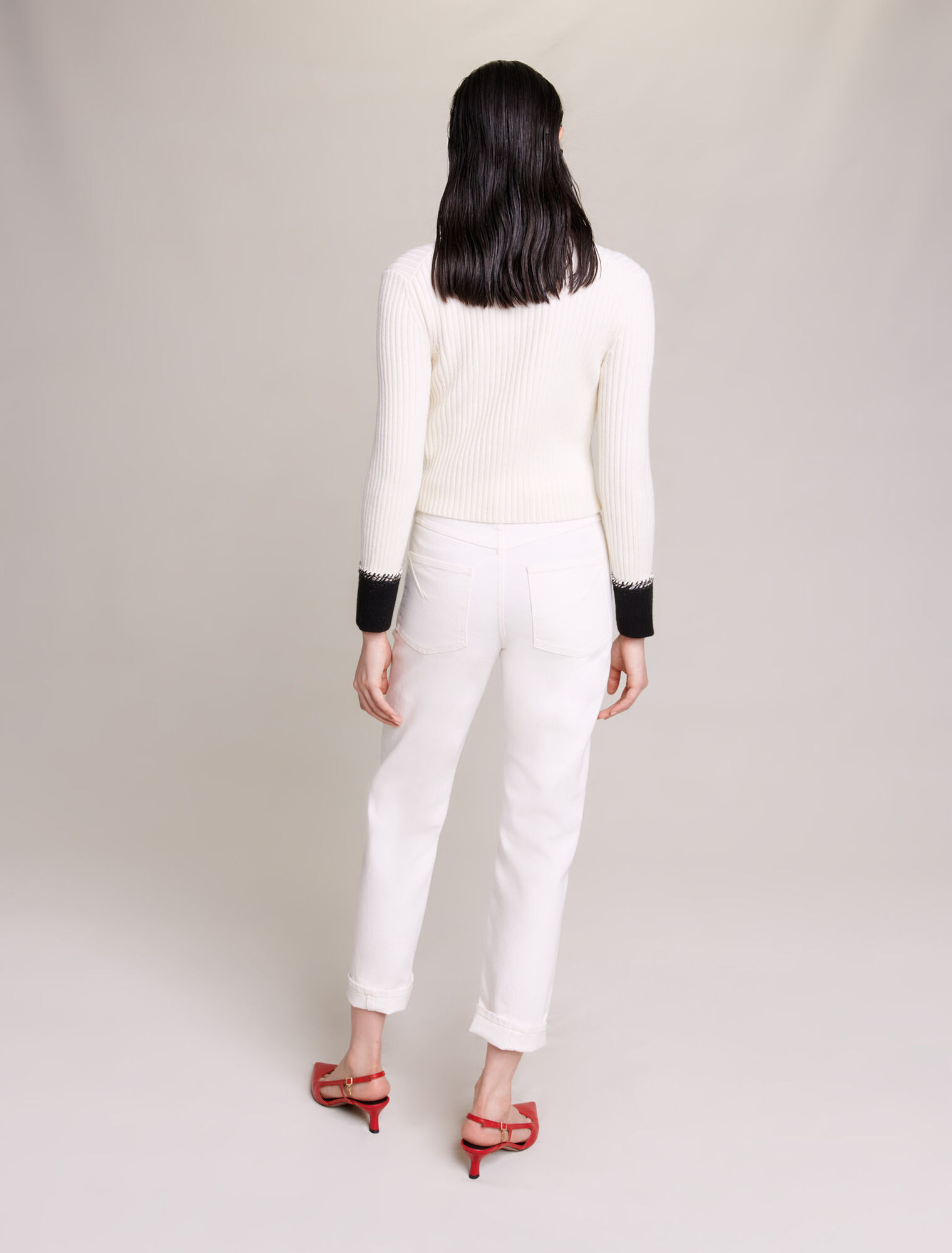 Knit cardigan