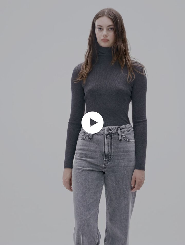 Wool and silk jumper