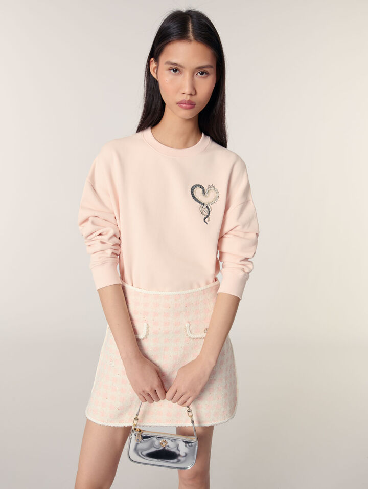 Sweatshirt brodé