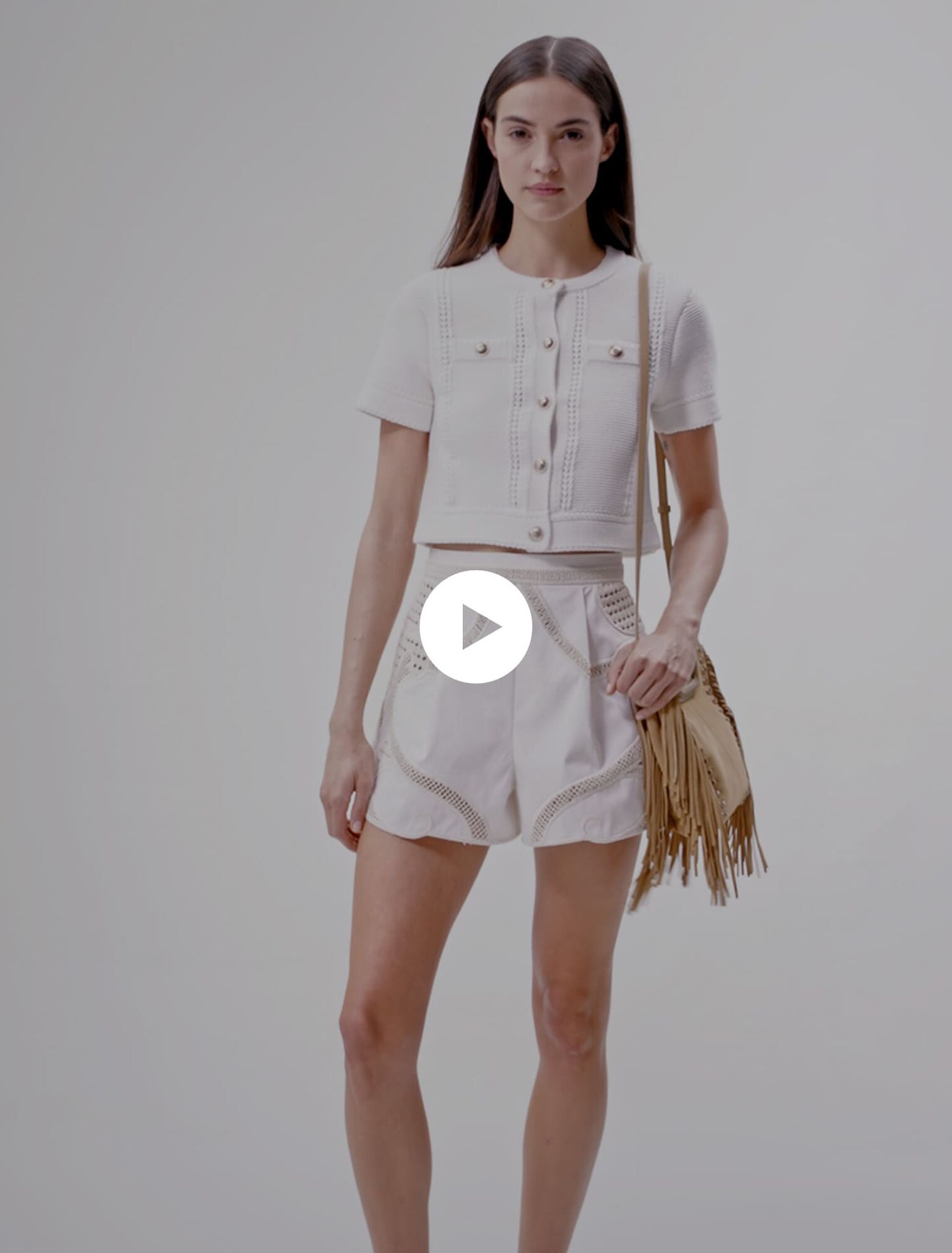 Short en crochet