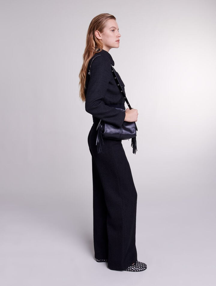 Blouson en tweed