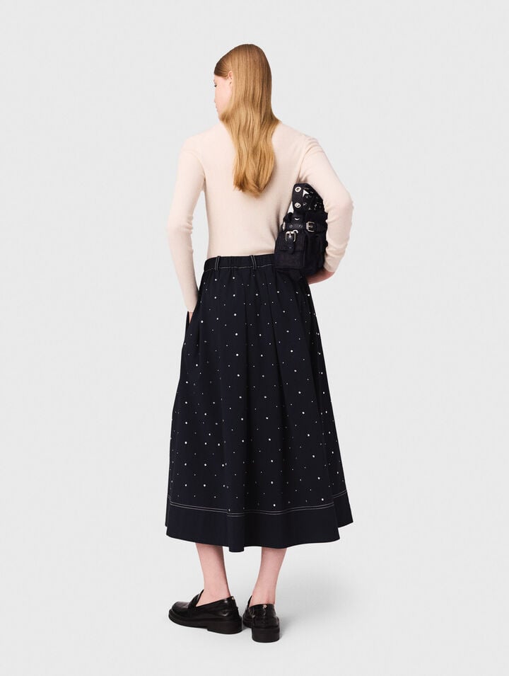 Wool and silk jumper