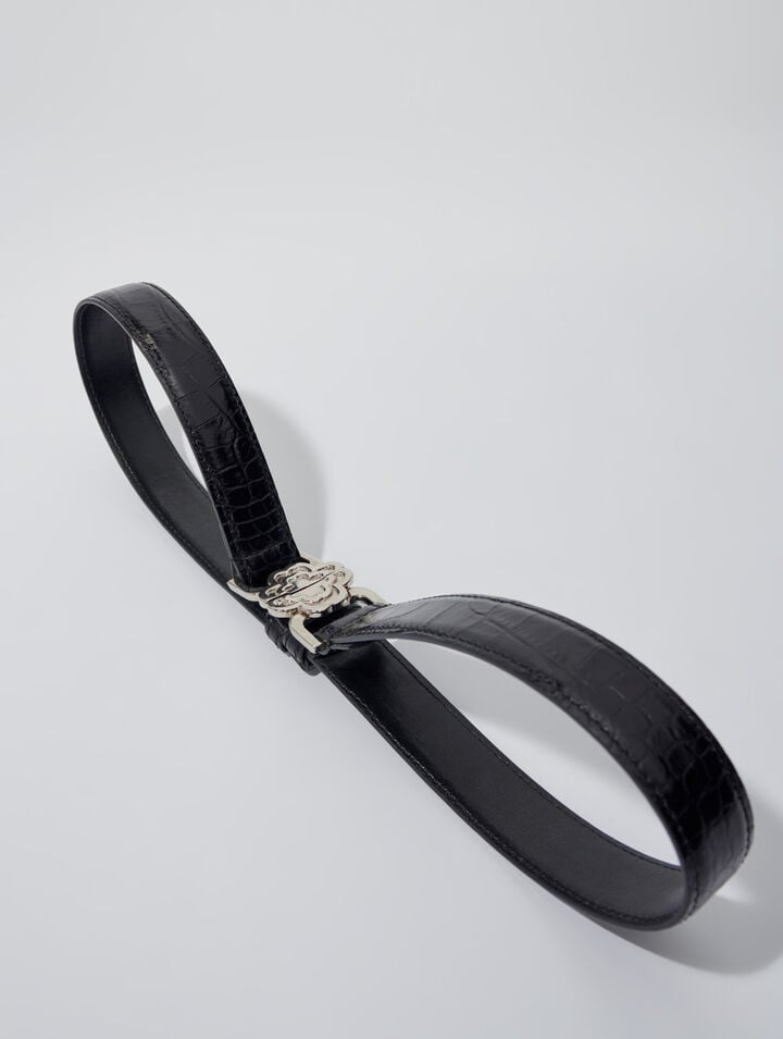 Ceinture à boucle Clover