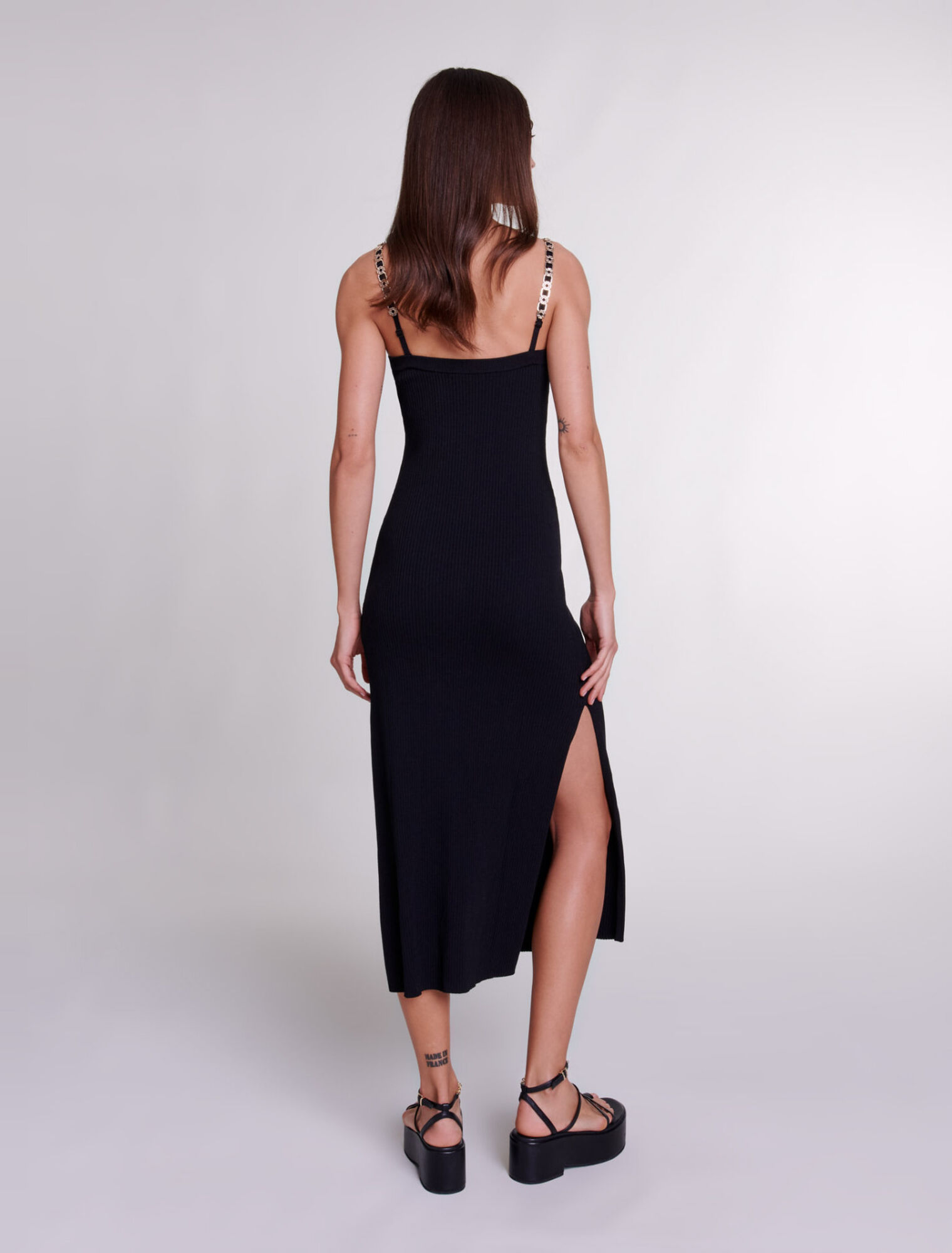 Knit maxi dress