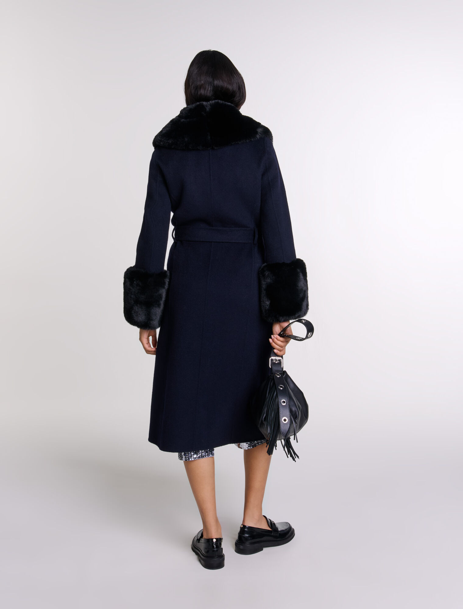 Manteau en double face