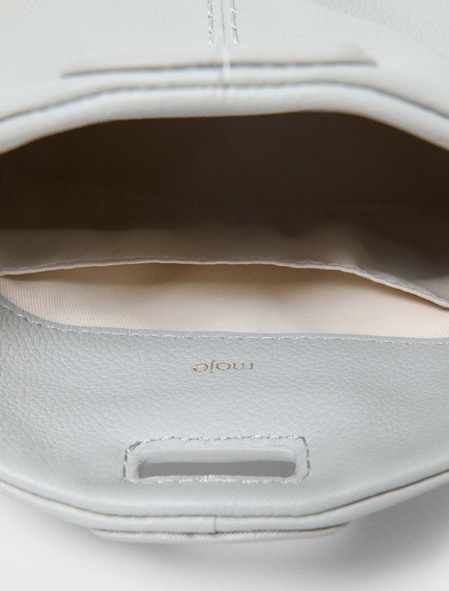 Miss M micro grained leather bag