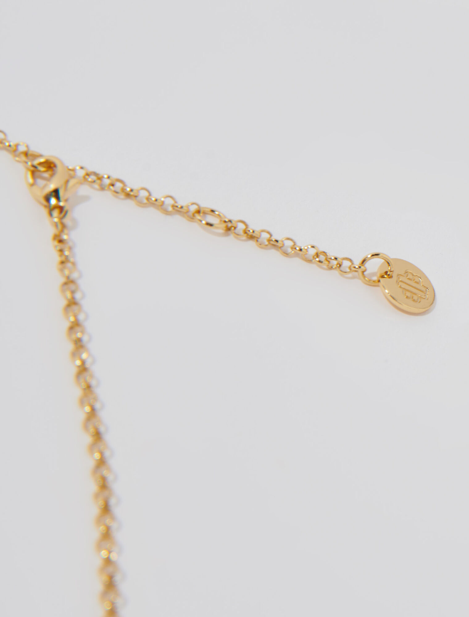 Collier chaîne à pendentifs