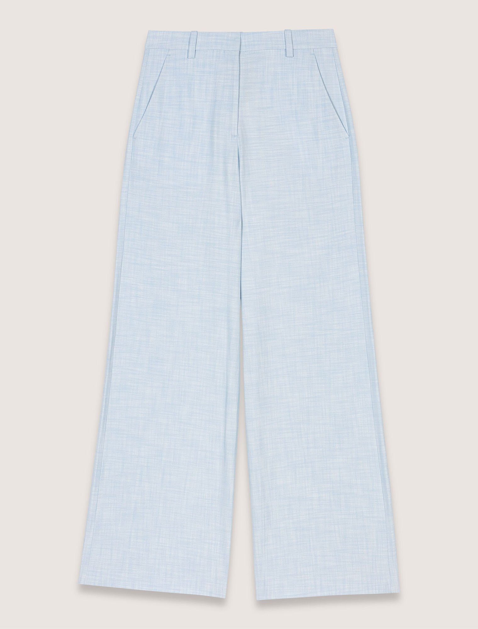 Pantalon de tailleur large