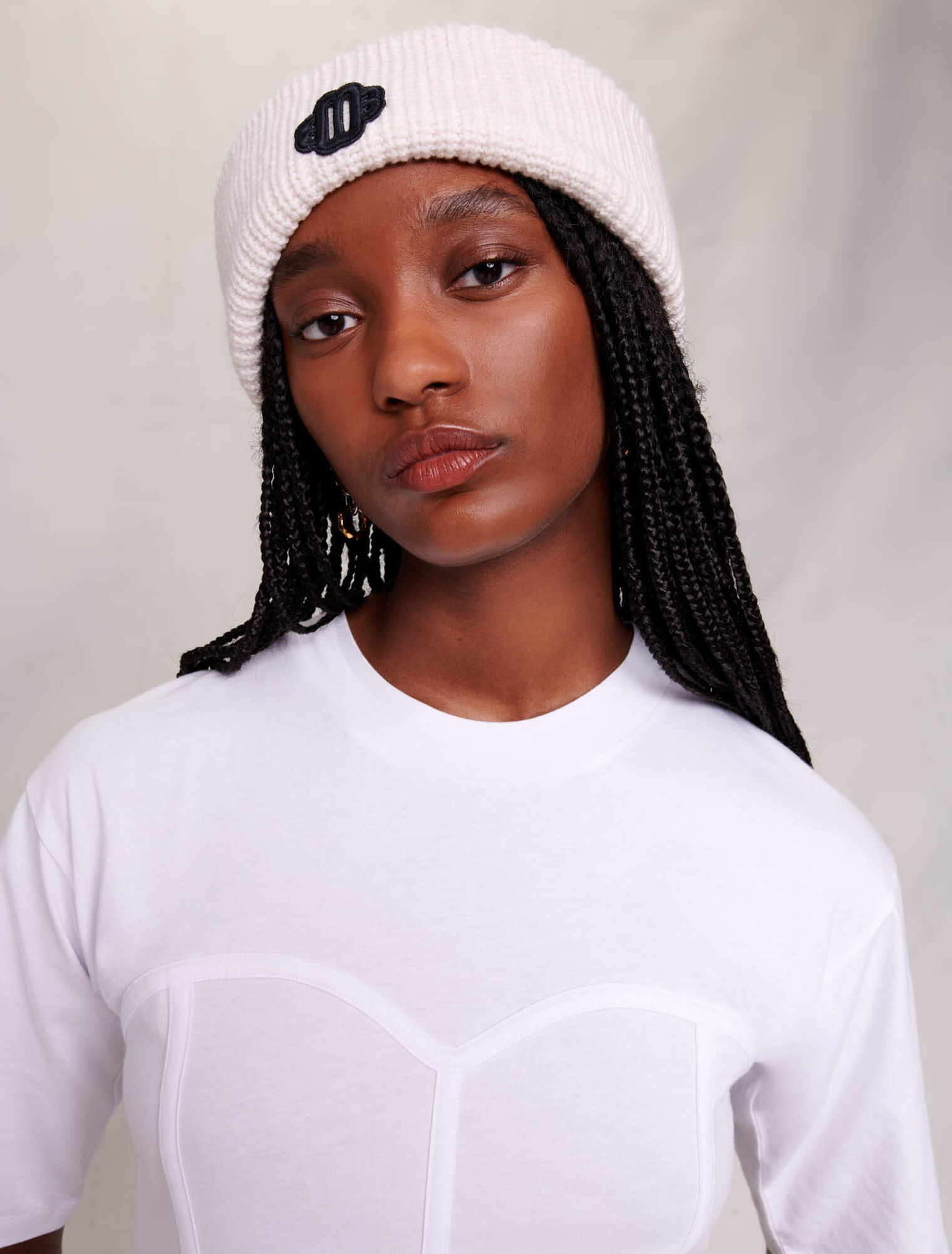 T-shirt 100 % coton à strass