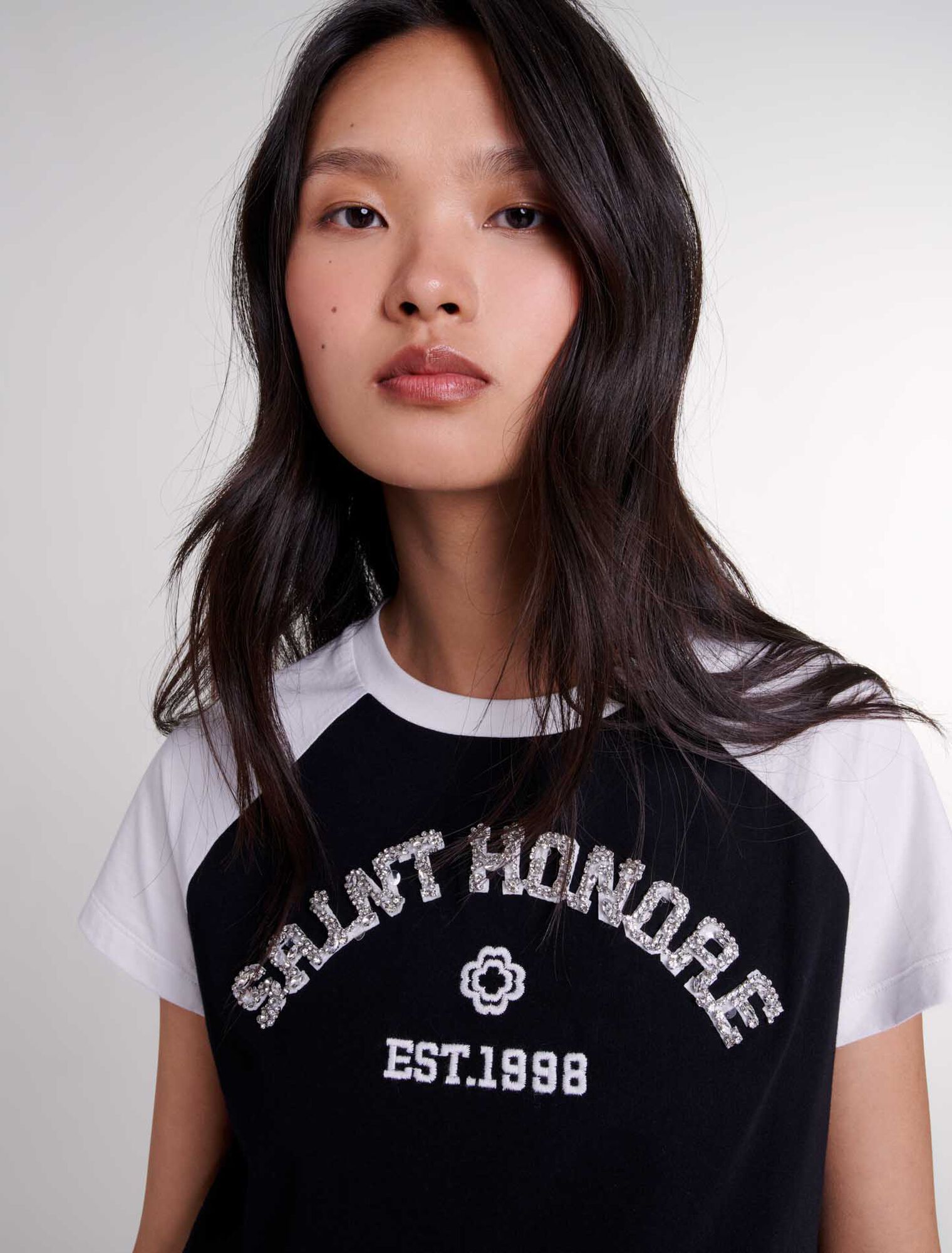 Tee-shirt Saint-Honoré à strass