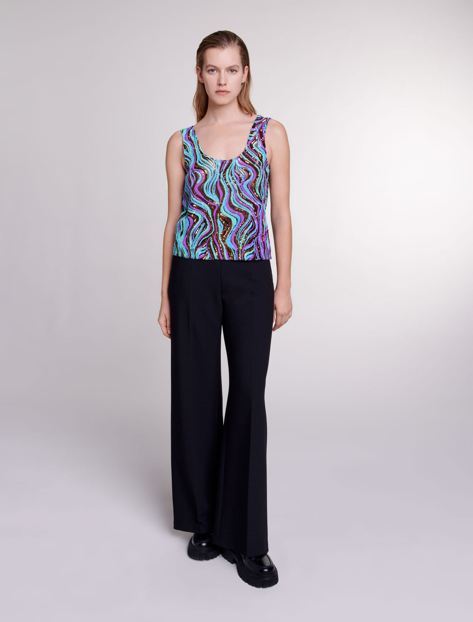 Top à sequins