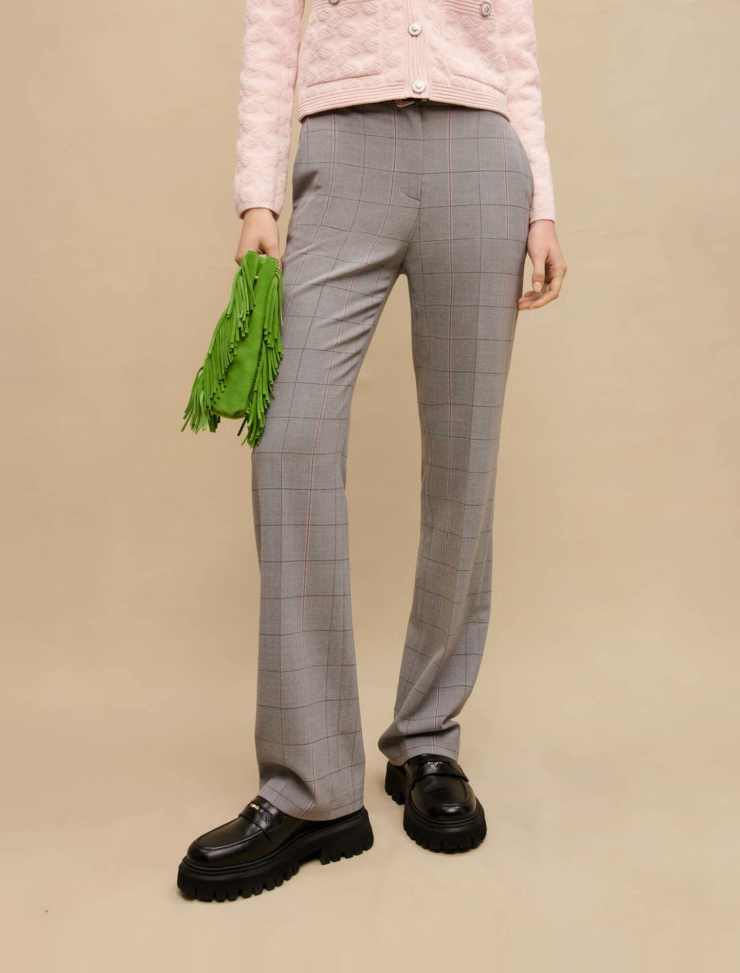 Pantalon de costume droit