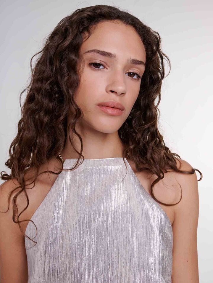 Metallic top