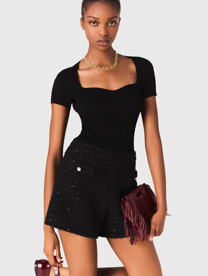Top en maille