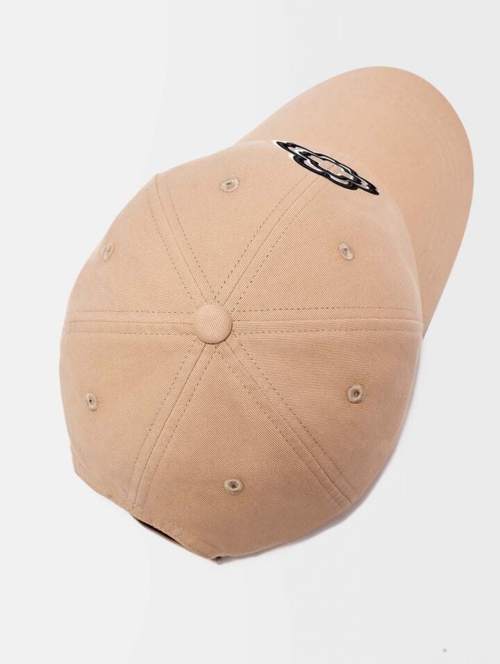 Casquette en coton à logo Clover