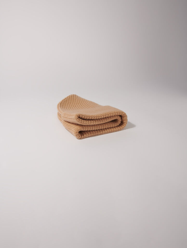 Bonnet en laine et cachemire