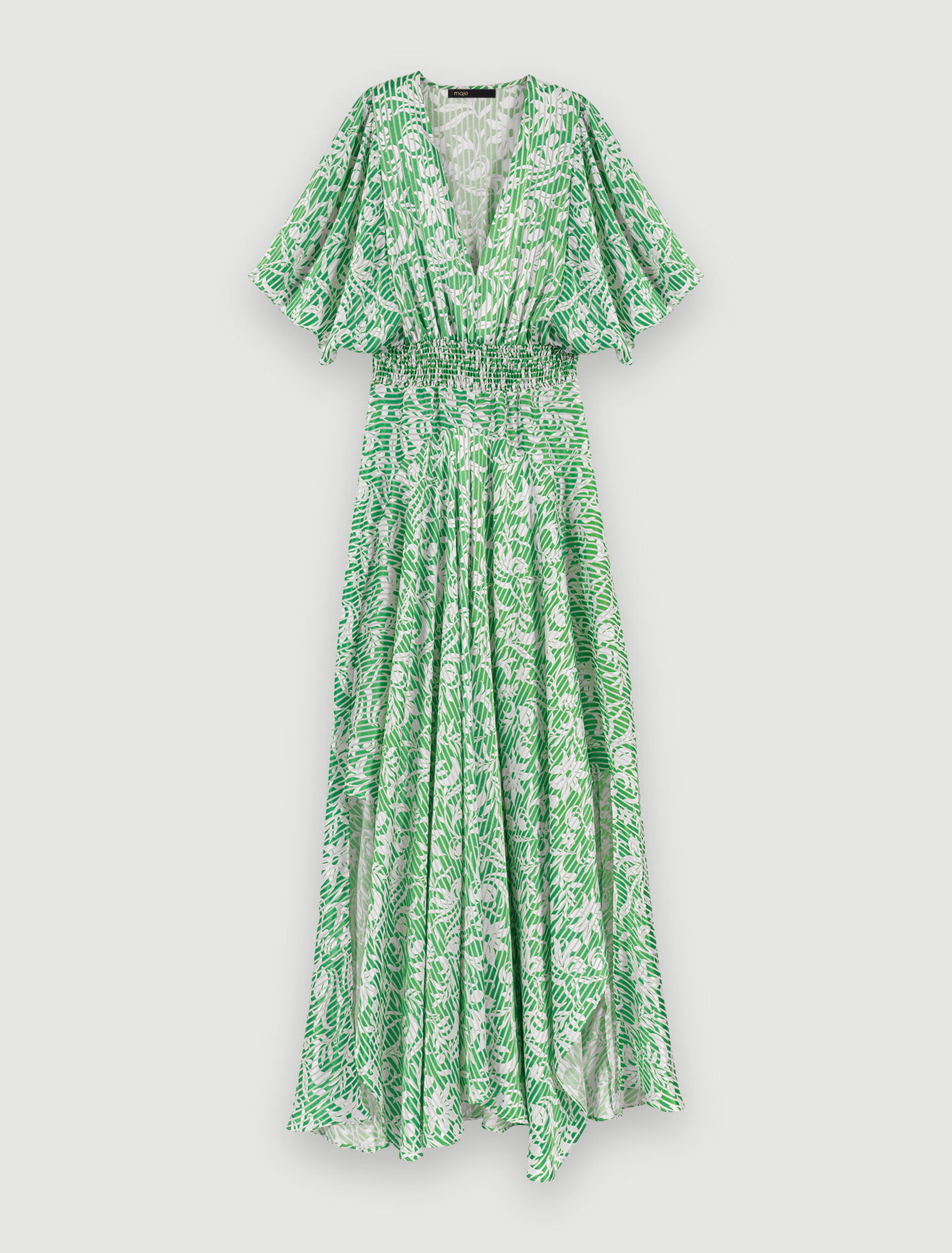 Long asymmetric dress