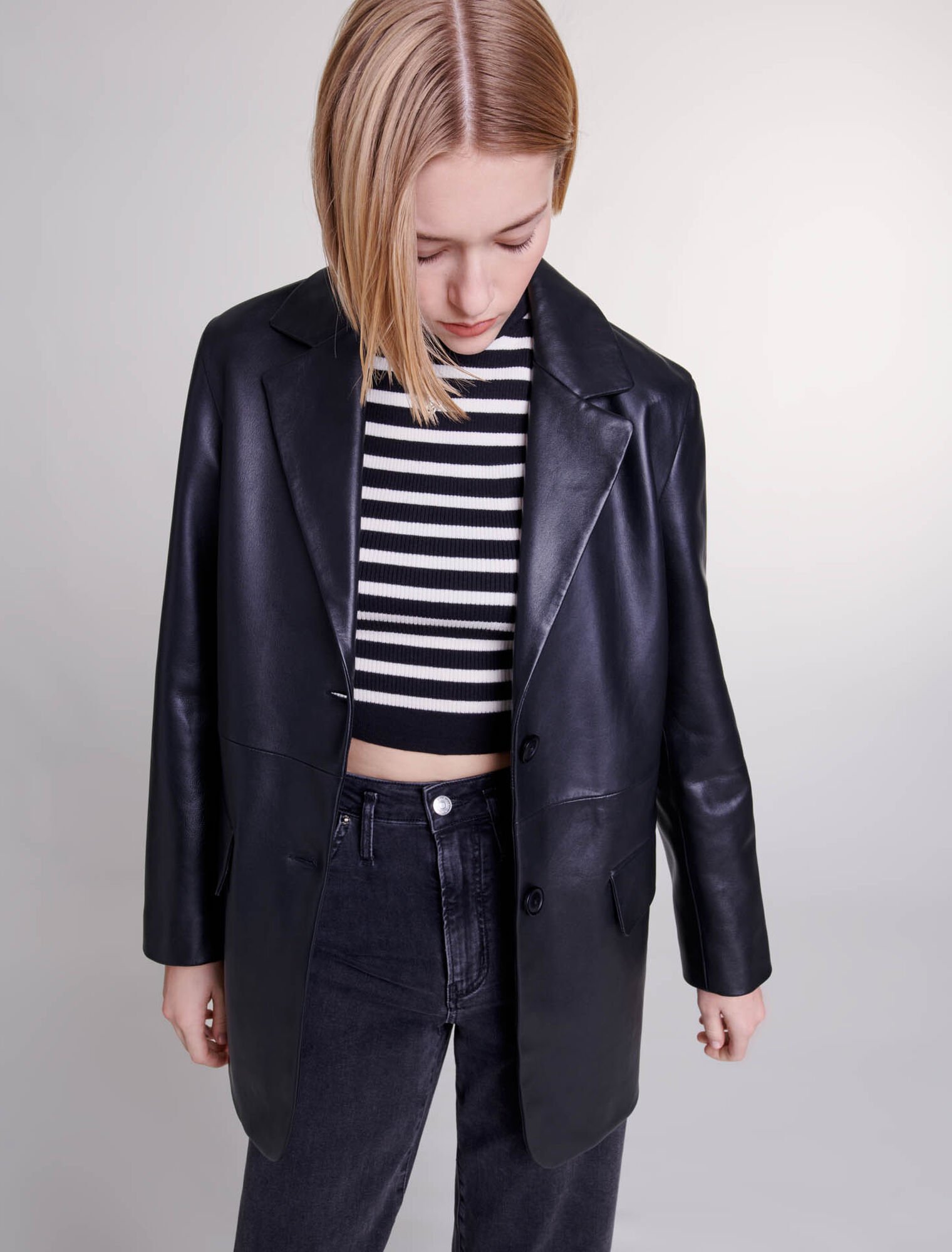 Leather jacket